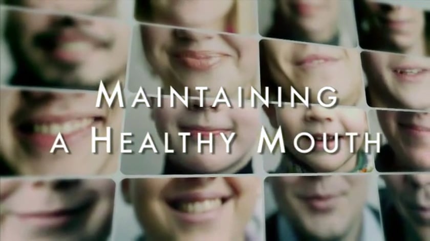 maintaining a healthy mouth